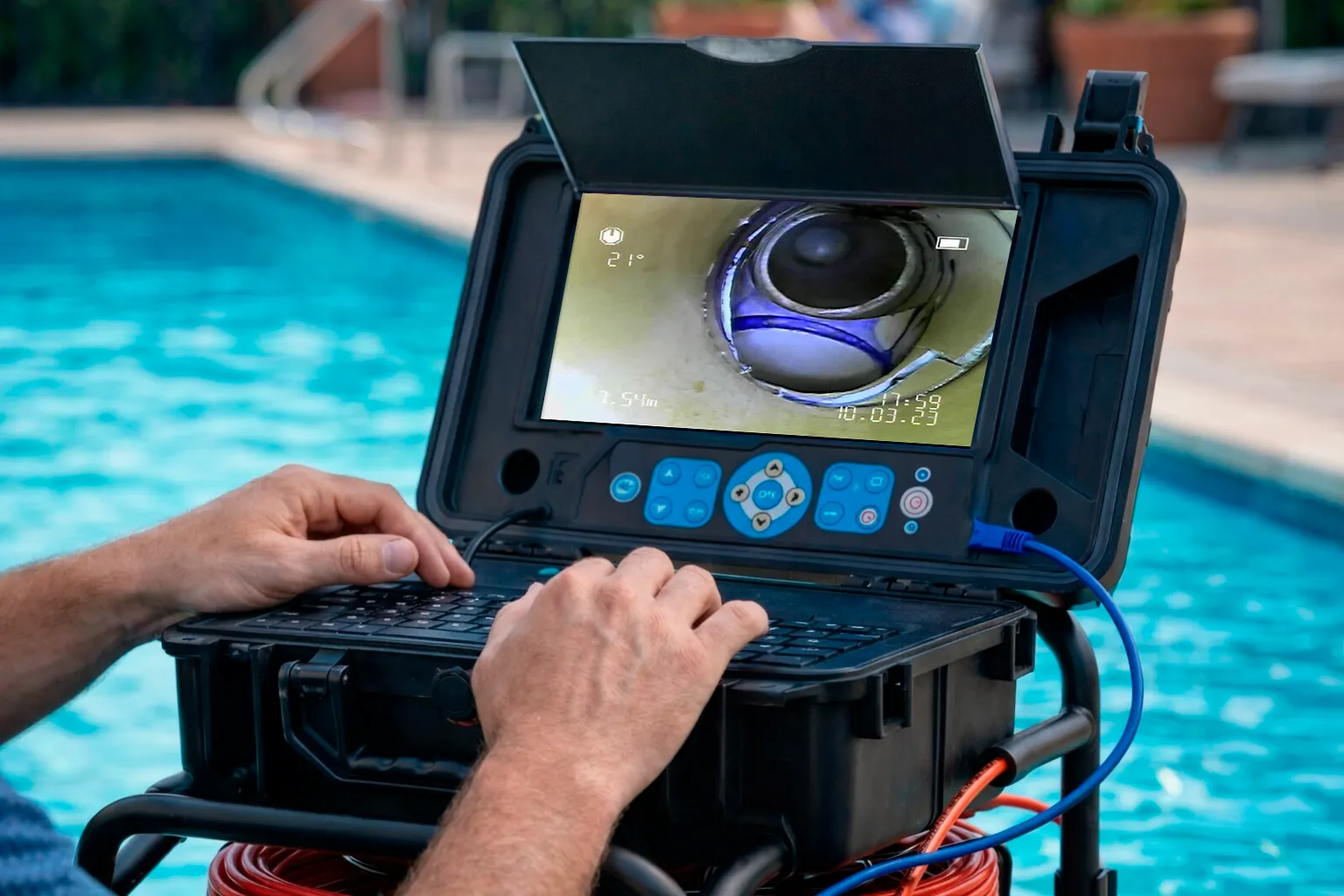 inspeccion de piscinas